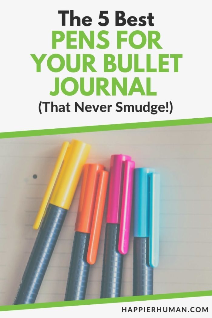 5 Best Pens for Bullet Journaling