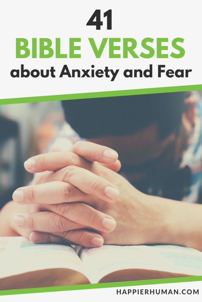 bible verses to help with anxiety