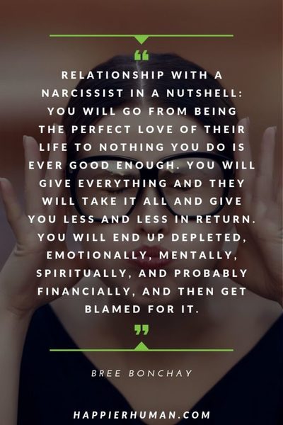 155 Narcissist Quotes About Dealing with Narcissistic Abuse