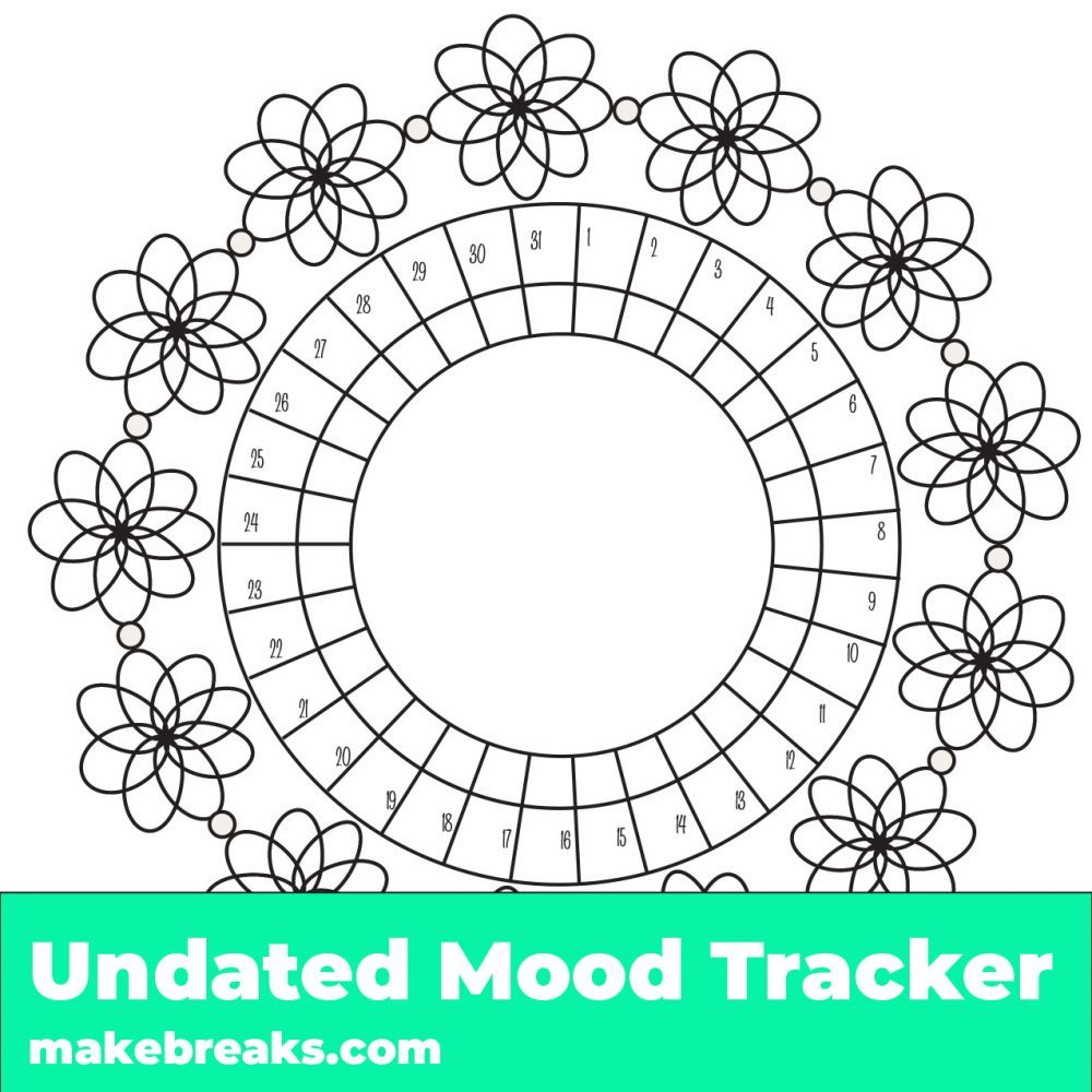 Free Mood Tracker Printable