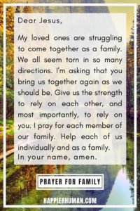 21 Prayers for Your FAMILY During Difficult Times - Happier Human