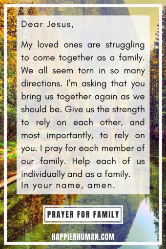 21 Prayers for Your FAMILY During Difficult Times - Happier Human