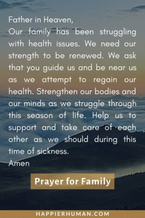 21 Prayers for Your FAMILY During Difficult Times - Happier Human