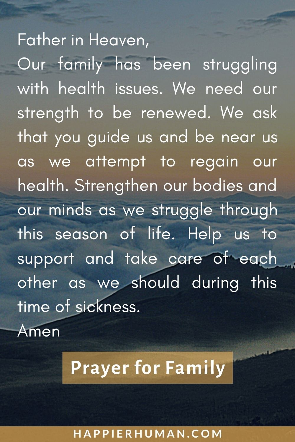 21 Prayers For Your FAMILY During Difficult Times Happier Human