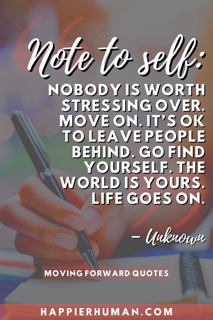 Motivational Quotes About Moving On