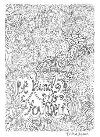 15 Printable Mindfulness Coloring Pages to Help You Be More Present ...