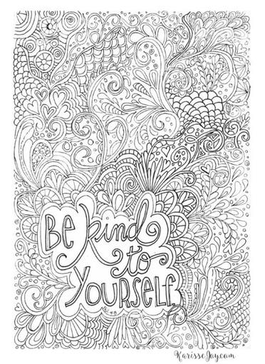 15 Printable Mindfulness Coloring Pages to Help You Be More Present ...