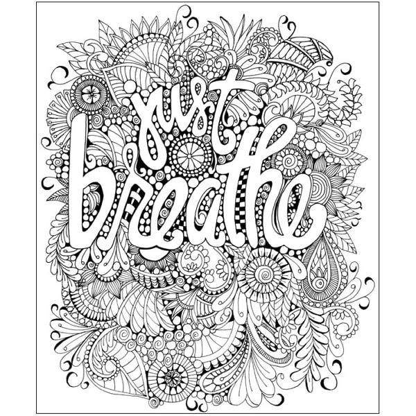 Free Printable Mindful Coloring Pages