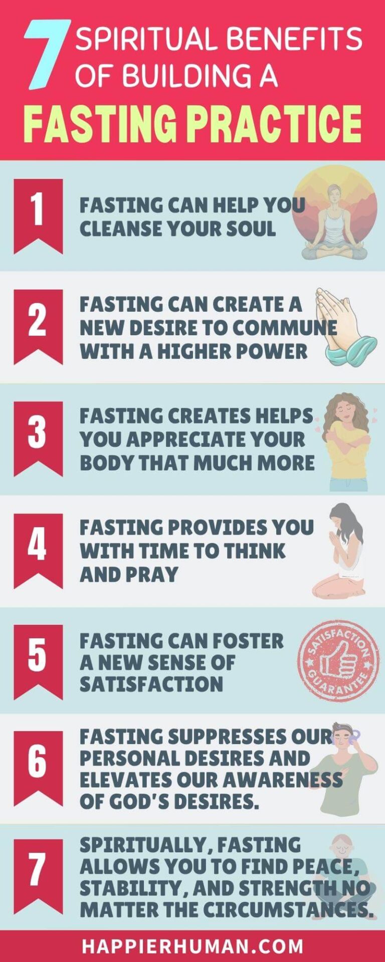 7 Spiritual Benefits Of Building A Fasting Practice Happier Human