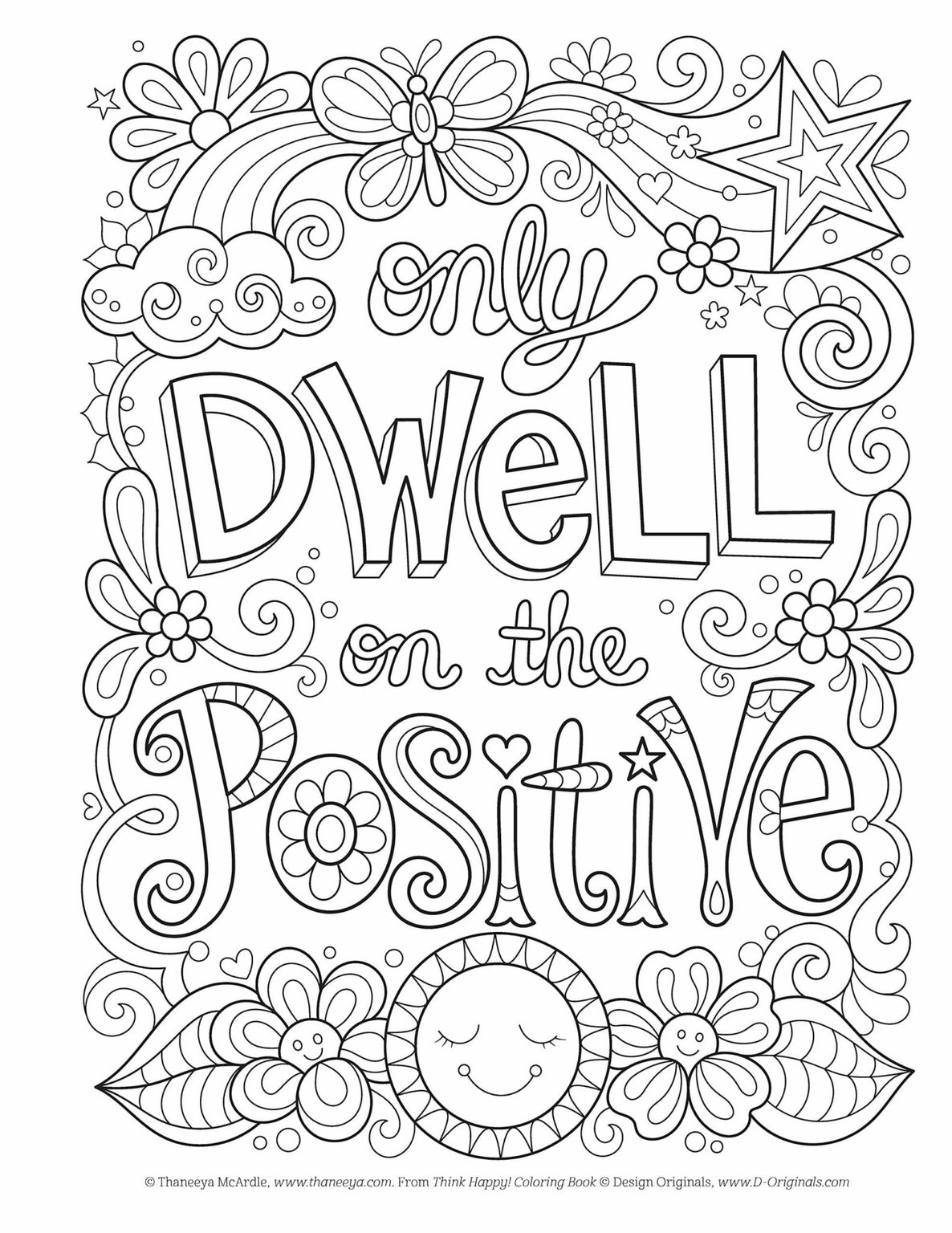 35 Adult Coloring Pages That Are Printable And Fun - Happier Human