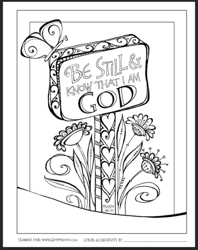 11 Faith Coloring Pages for Adults - Happier Human