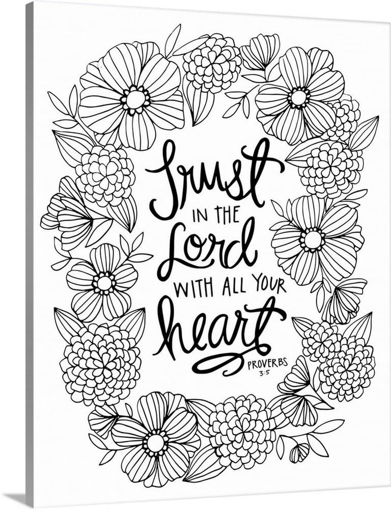 11 Faith Coloring Pages for Adults - Happier Human