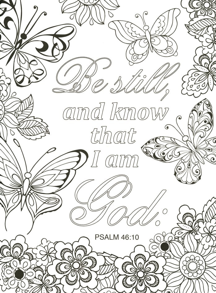 15 Printable Scripture Coloring Pages For Adults Happier Human