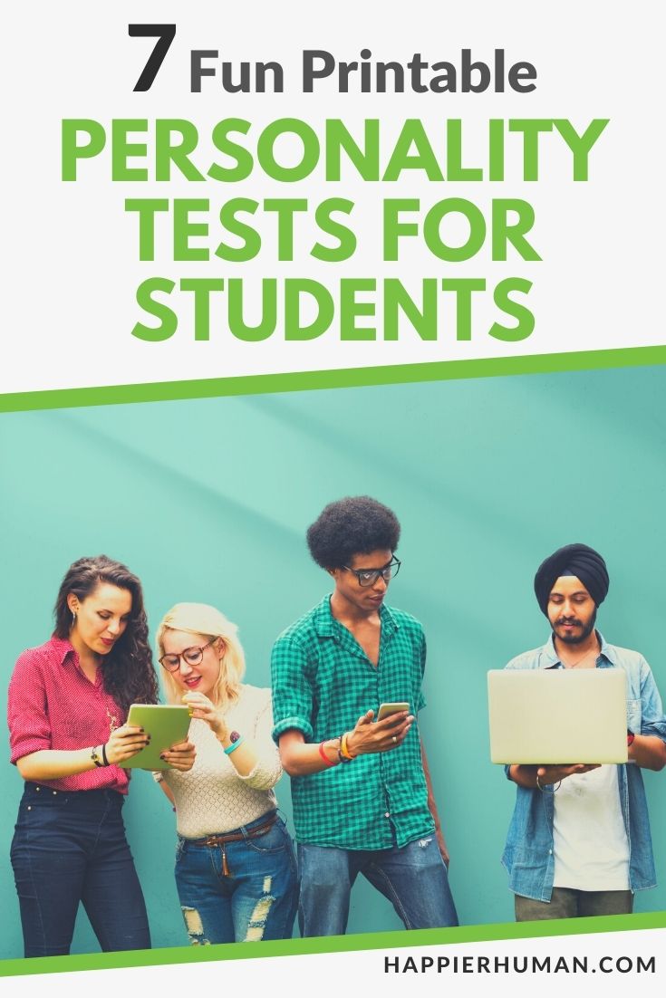 7 Fun Printable Personality Tests For Students 2022 
