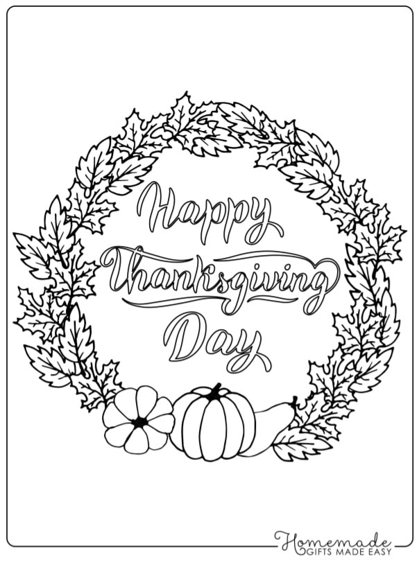 thanksgiving dinner table coloring pages