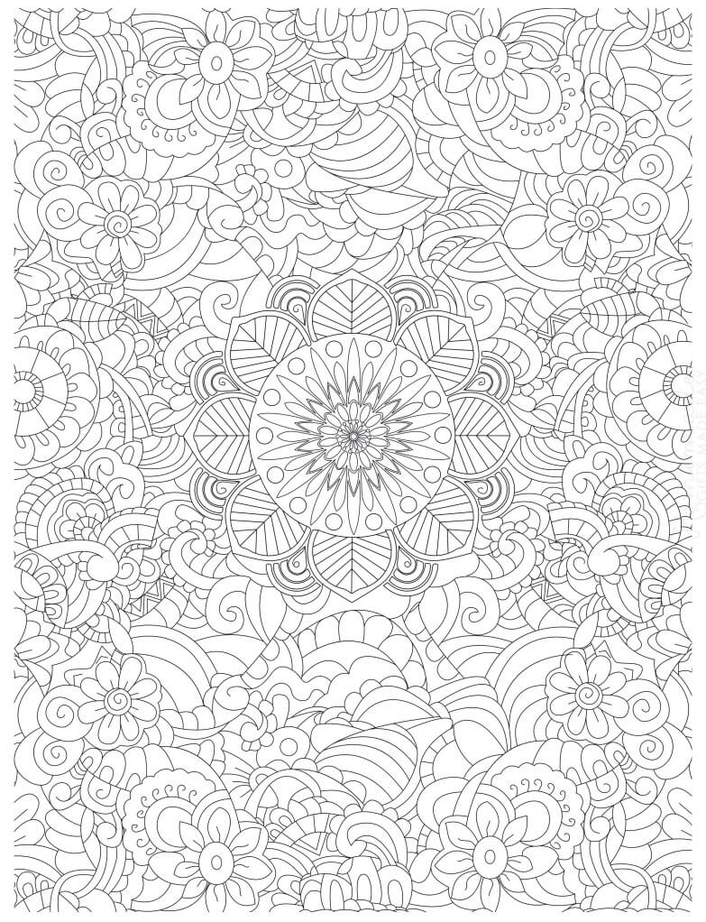 Flowers Coloring books for adults relaxation: An Adult Coloring Book with  floral bouquets, vases, and a Variety of Flower designs for relaxation and  s (Paperback)