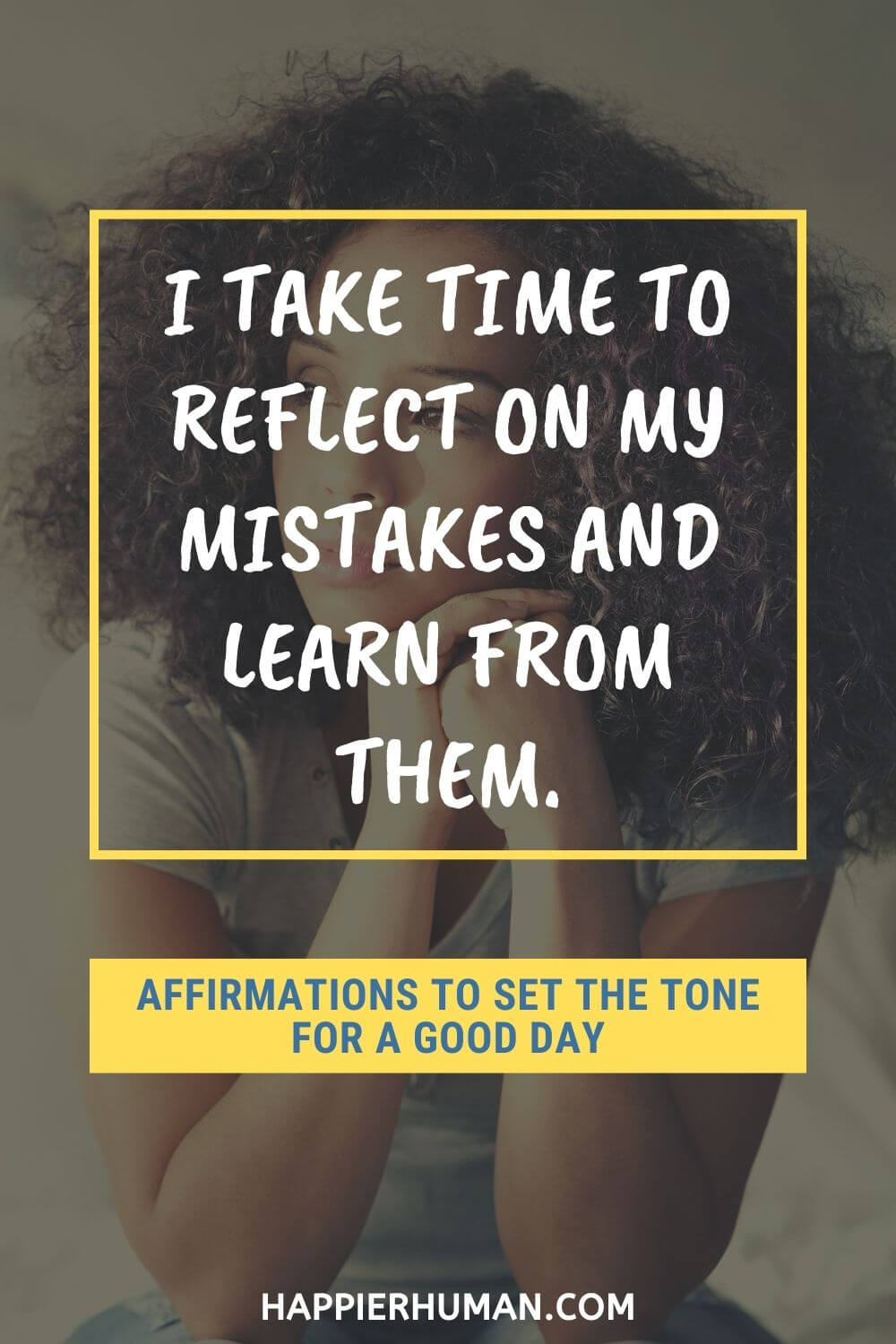 PLR Affirmation Reflections - I Learn From My Mistakes 