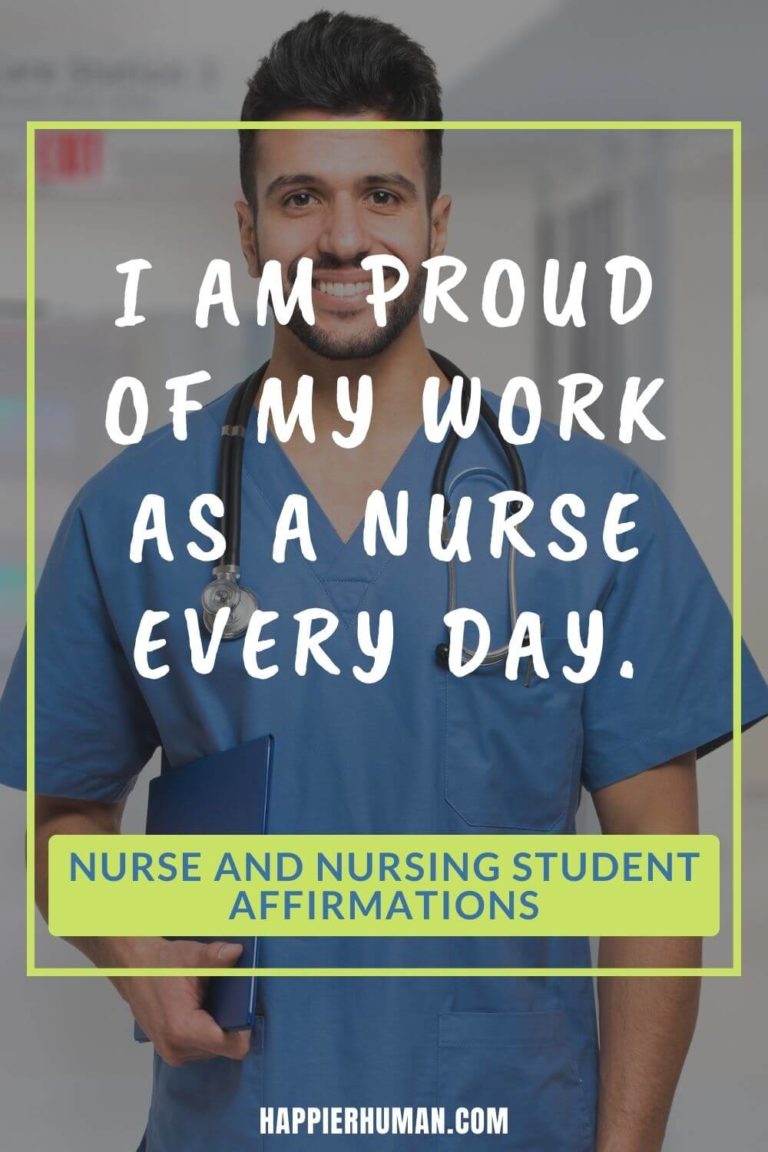 99 Nurse and Nursing Student Affirmations