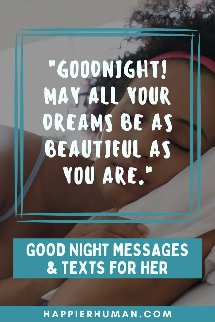 goodnight beautiful text