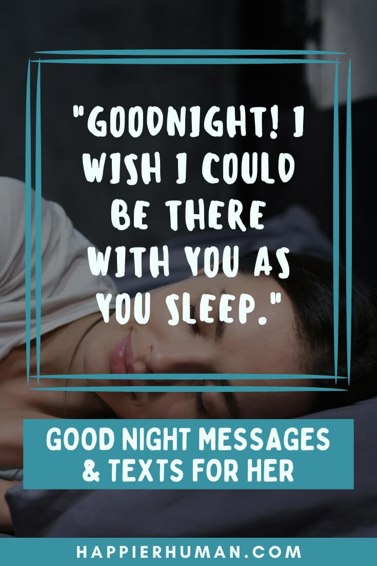 goodnight text messages for girlfriend
