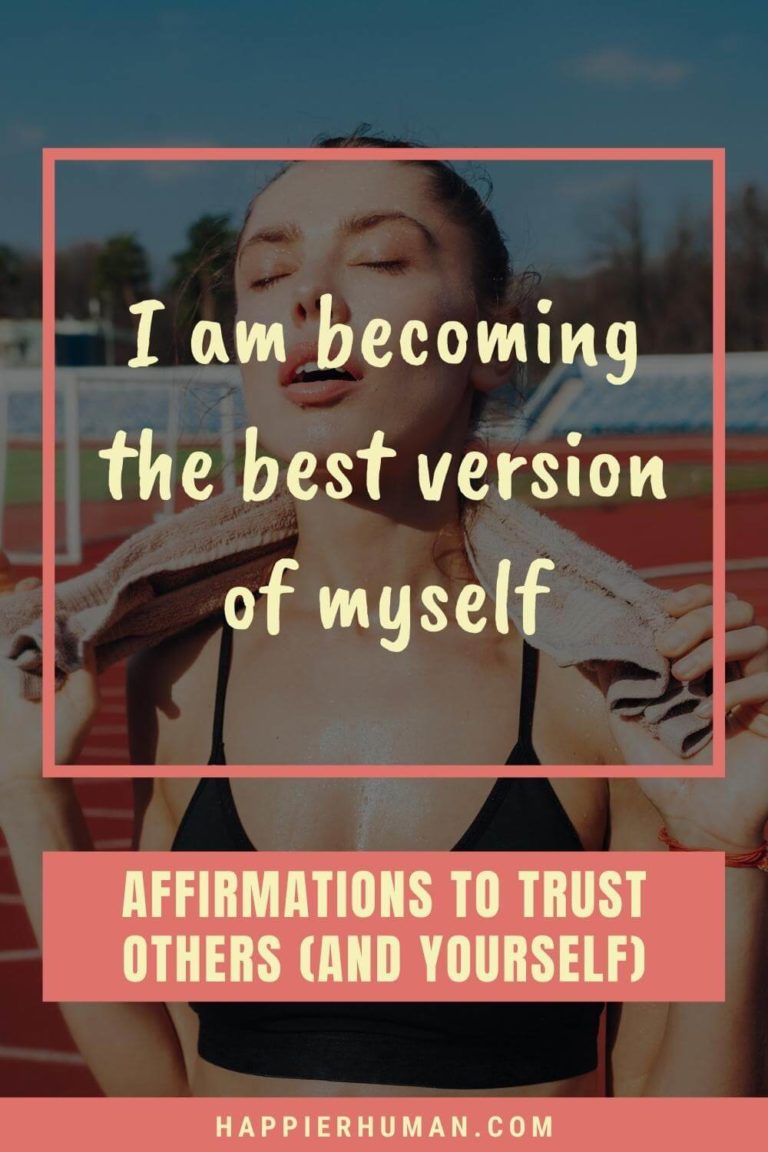 111 Affirmations to Trust Others (and Yourself) - Happier Human