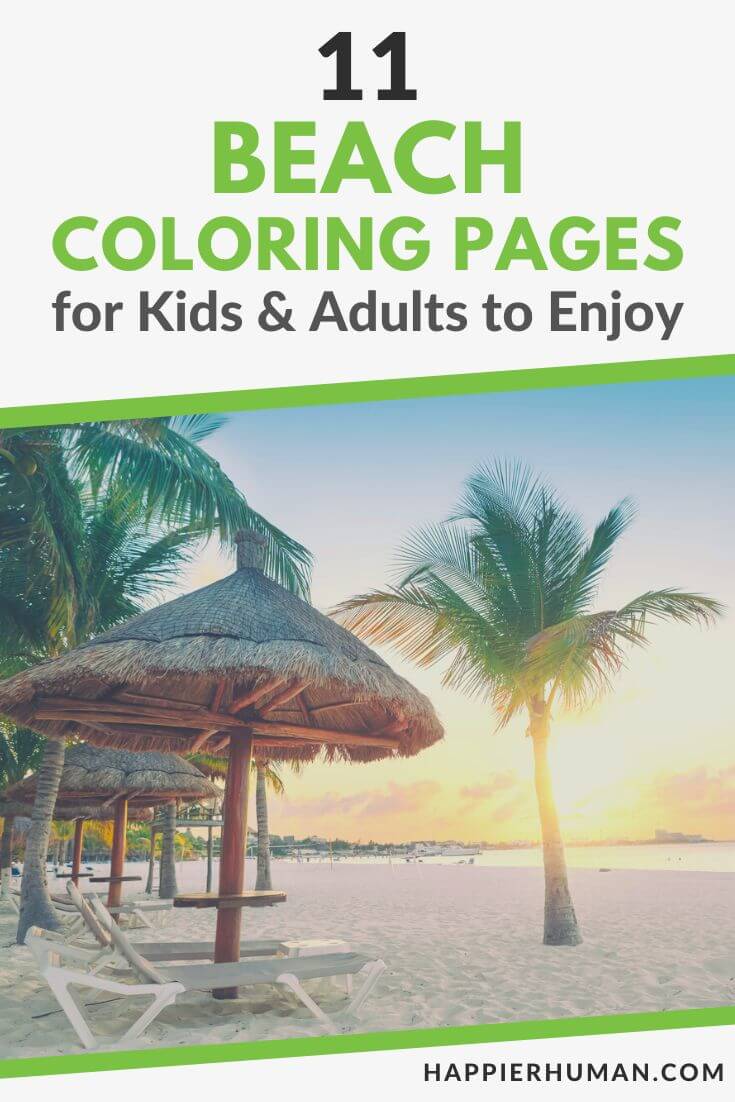 cool coloring pages beach landscapes