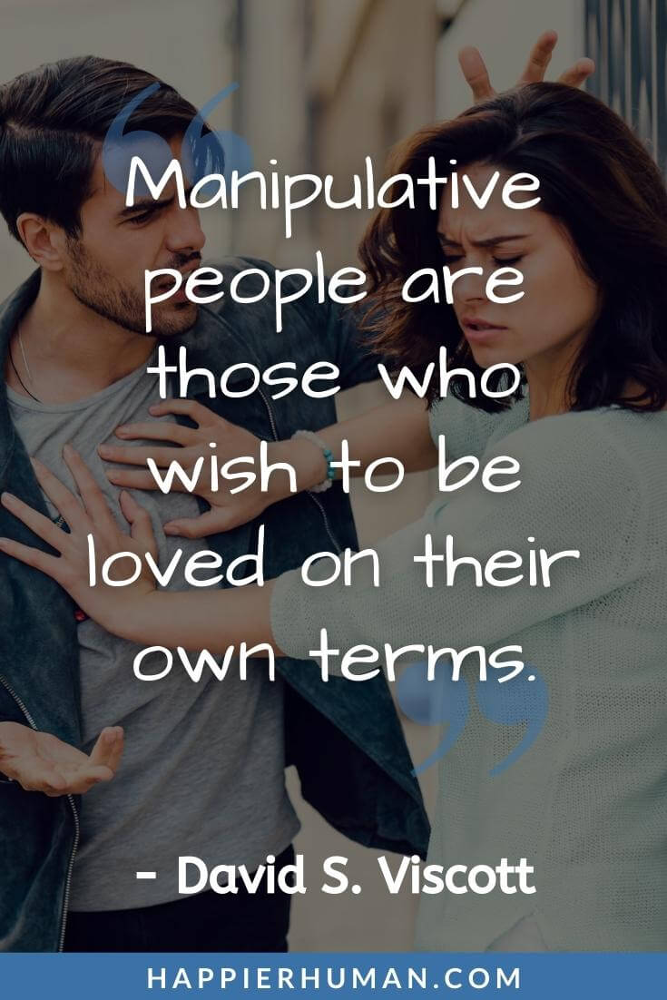 people who manipulate quotes