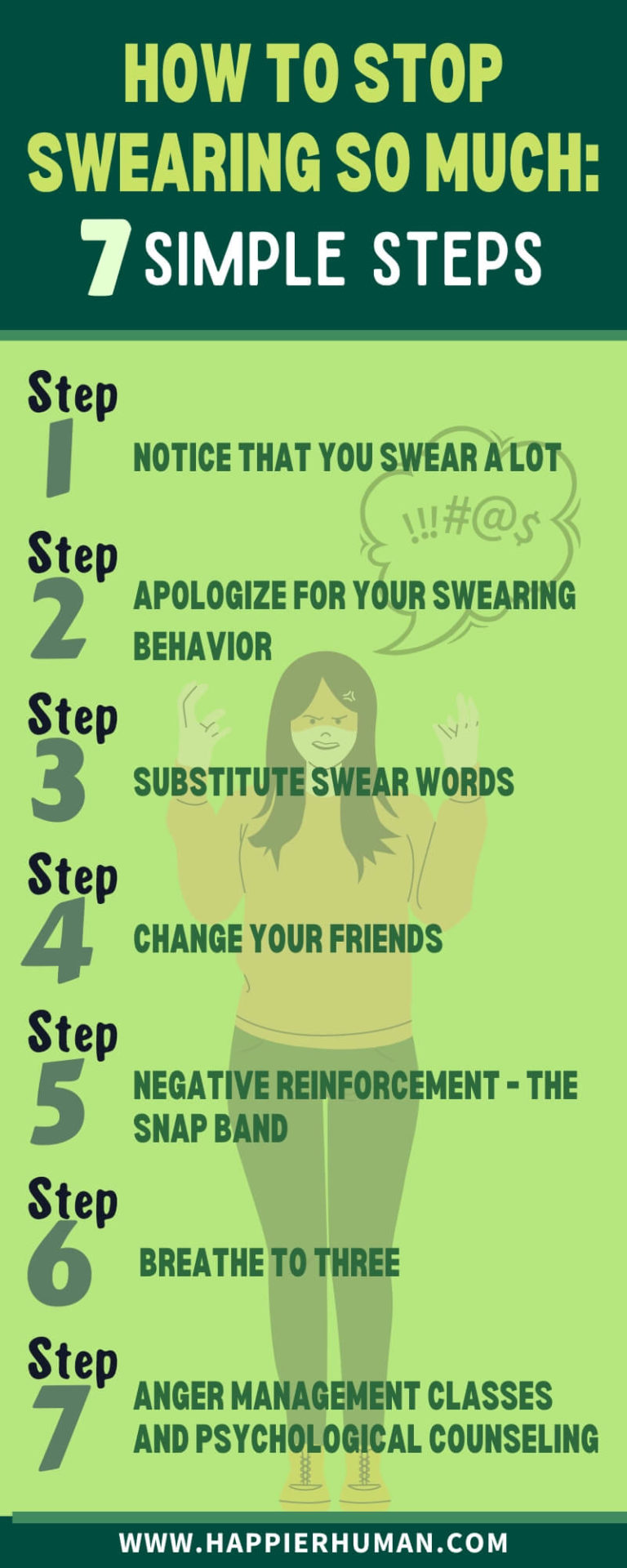 How To Stop Swearing So Much 7 Simple Steps Happier Human 