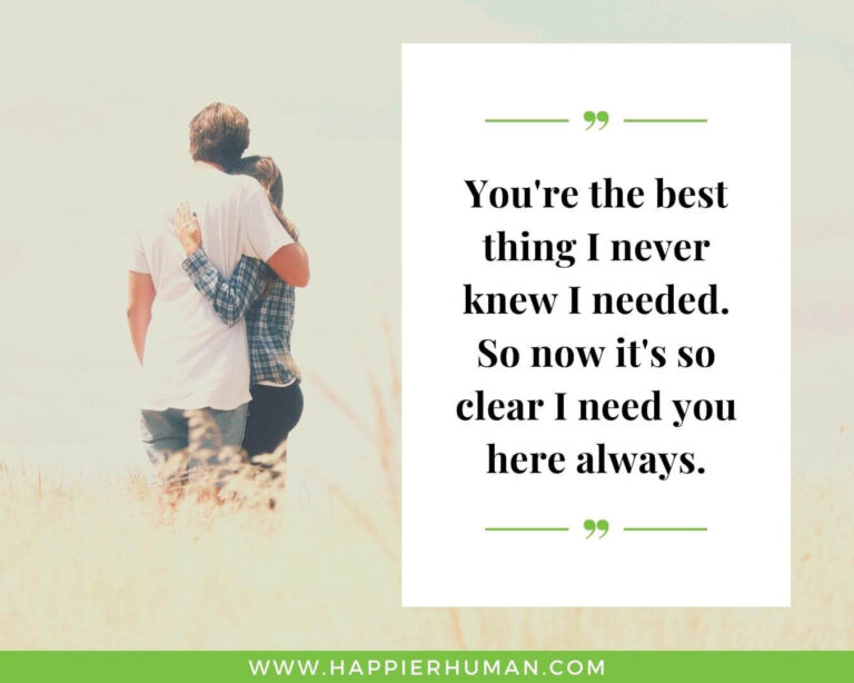 135 Romantic Deep Love Quotes for Her [2024 Update] - Happier Human