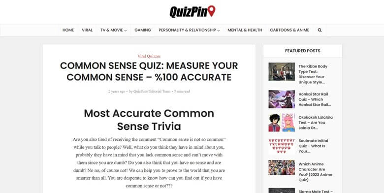 Anime Personality Test: What Is Your Anime Personality? - ProProfs Quiz