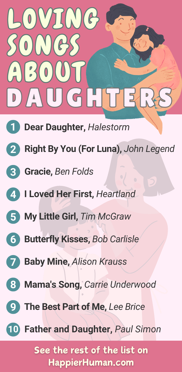 song about daughters | song for daughter | songs daughters and dads