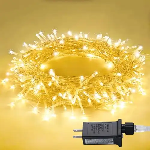 JMEXSUSS Warm White Indoor String Lights for Bedroom