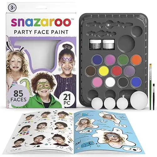 Snazaroo Face Paint Kit Ultimate Party Pack