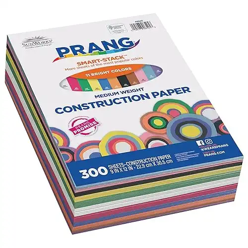 Prang (Formerly SunWorks) Smart-Stack Construction Paper